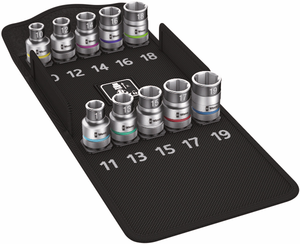 Socket set 1/2 10 pcs.