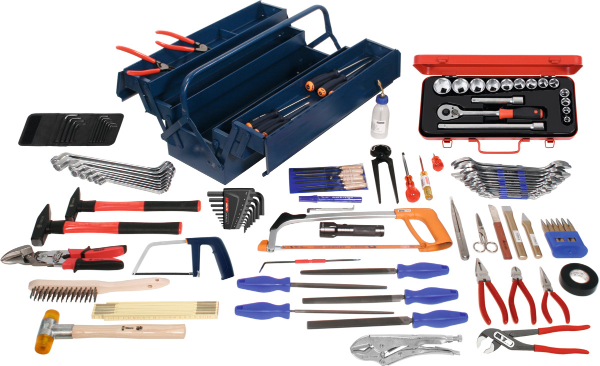 Assembly tool kit 110pcs with metal tool