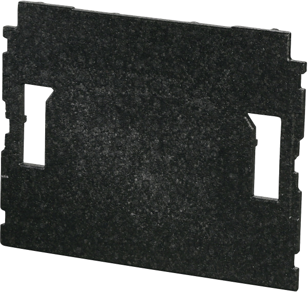 Hard foam lid inset