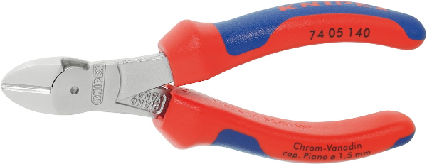 Knipex H/D side cutters chrom plated (74 05 200)