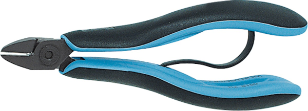 เครื่องมือช่าง คีม Side cutter oval head conductive handle
