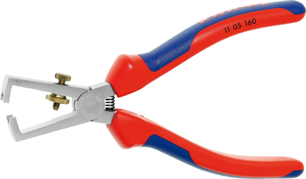 KNIPEX Wire stripper chrom.plated (11 05 160)