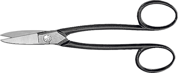 เครื่องมือช่าง คีมตัดเหล็กแผ่น Jewellers snips straight, scissor handle