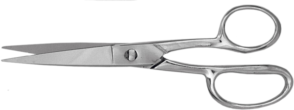 เครื่องมือช่าง กรรไกร Chrom. plated general purpose scissors 