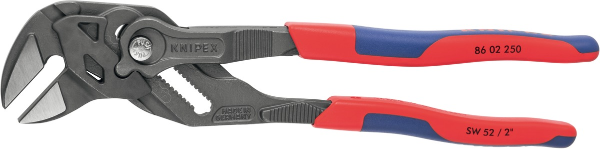 เครื่องมือช่าง ประแจสำหรับขันท่อ Tongs wrench, 2-part handles (86 02 250)