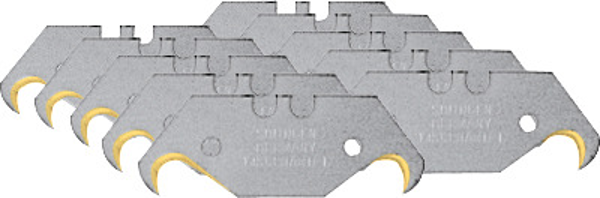 Spare blades hooked-Longlife-TiN-10 pc