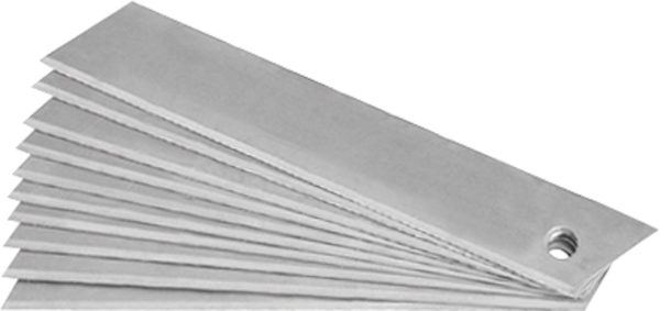 Pack of 10 blades 18 mm